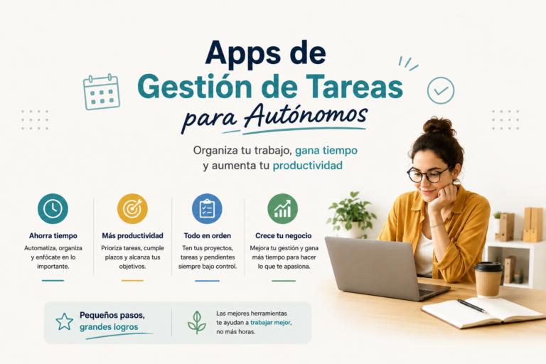 Las 5 Mejores Apps de Gestión de Tareas para Autónomos 2026