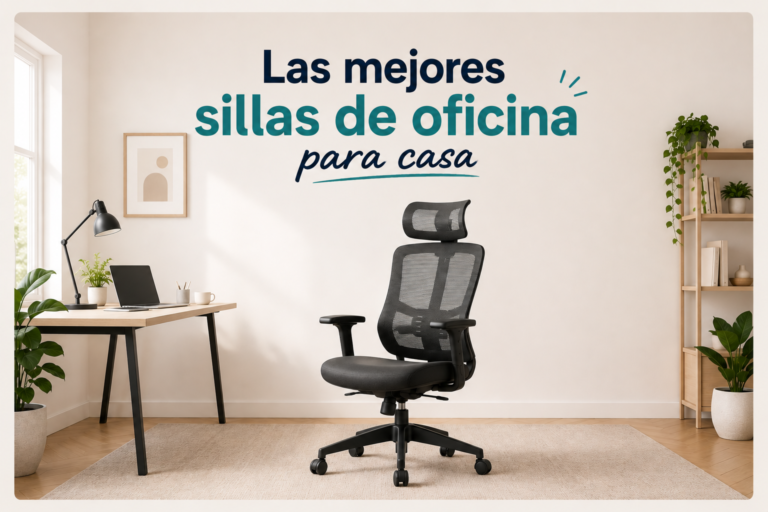Las 5 Mejores Sillas de Oficina para Casa por Menos de 300€