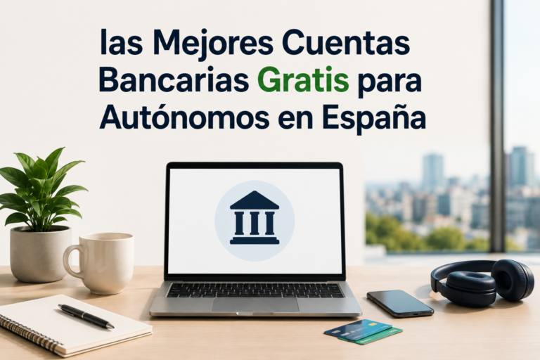 5 Mejores Cuentas Bancarias Gratis para Autónomos en España