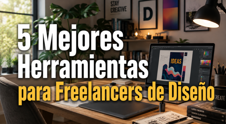 5 Mejores Herramientas para Freelancers de Diseño 2026