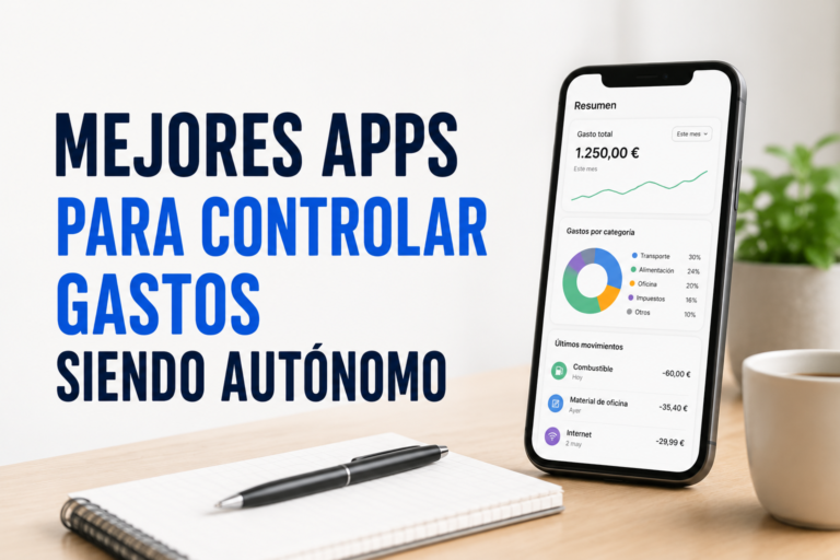 5 Mejores Apps para Controlar Gastos Siendo Autónomo