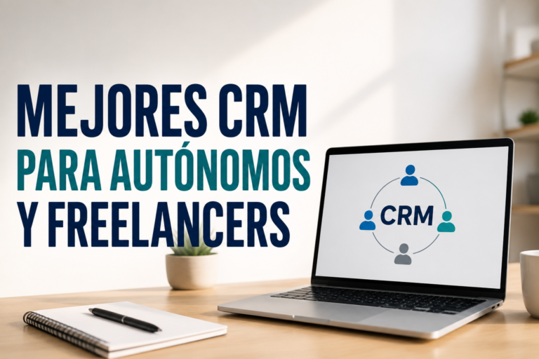 5 Mejores CRM para Autónomos y Freelancers en España 2026
