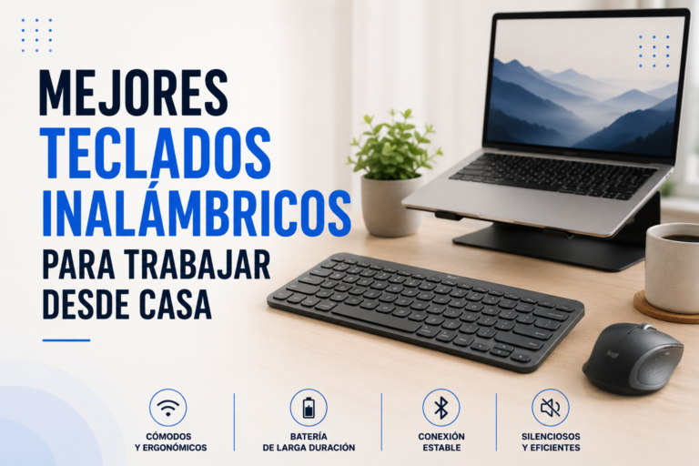 5 Mejores Teclados Inalámbricos para Trabajar desde Casa